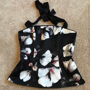Floral Halter Top